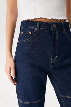شلوار جین زنانه راسته  پول اند بیر Pull & Bear (ساخت اسپانیا)