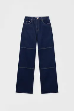 شلوار جین زنانه راسته  پول اند بیر Pull & Bear (ساخت اسپانیا)