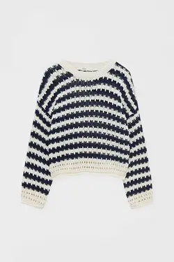 شومیز زنانه بافتنی پول اند بیر Pull & Bear (ساخت اسپانیا)