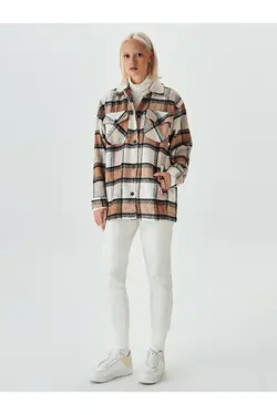 پپیراهن زنانه چهارخانه ال تی بی LTB (ساخت ترکیه)