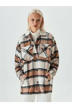 پپیراهن زنانه چهارخانه ال تی بی LTB (ساخت ترکیه)