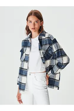 پپیراهن زنانه چهارخانه ال تی بی LTB (ساخت ترکیه)