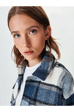 پپیراهن زنانه چهارخانه ال تی بی LTB (ساخت ترکیه)