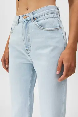 شلوار جین زنانه مام استایل پول اند بیر Pull & Bear (ساخت اسپانیا)