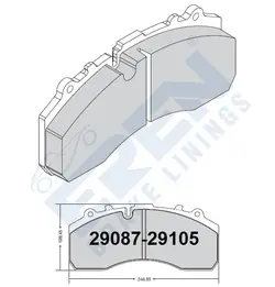 لنت اکتروز  ارن   EREN     ترکیه  کد 29087