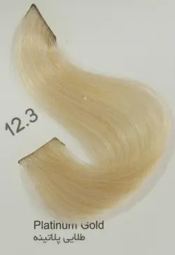 رنگ مو آوایی سری پلاتینه خاص شماره 12.3 حجم 120 میلی لیتر