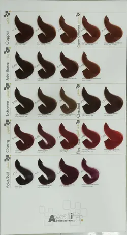 رنگ مو آوایی سری مسی شماره 5.4 حجم 120 میلی لیتر