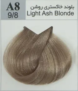 رنگ مو ترام کالر سری خاکستری شماره 9.8 A8 حجم 100 میلی لیتر