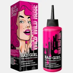 رنگ مو فانتزی BAD GIRL مدل WILD WILD ROSE