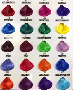 رنگ مو فانتزی کریزی کالر 100 میل مدل sapphire