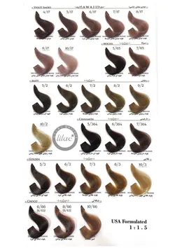 رنگ مو آوایی سری شکلاتی بنفش شماره 6.667 حجم 120 میلی لیتر