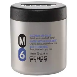 ماسک مو ضد زردی اچ اس لاین Echos Anti Yellow M6 حجم 1000 میل