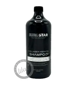 شامپو بدون سولفات یورواستار مدل کلاژن و کراتین حجم 1000 میل