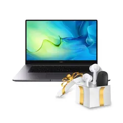 لپ‌تاپ 15 اینچی هوآوی مدل Matebook D15 - i5-16-512 + هدیه موس و FreeBuds 3i - فروشگاه اینترنتی لیپک
