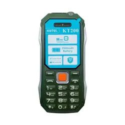 گوشی موبایل KGTEL مدل KT200 با دو سیم‌کارت - فروشگاه اینترنتی لیپک