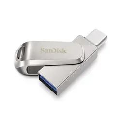 فلش مموری سن دیسک مدل Ultra Dual Drive Luxe Type-C DDC4 ظرفیت 128 گیگابایت - فروشگاه اینترنتی لیپک
