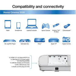 ویدئو پروژکتور اپسون مدل Epson EH-TW7000