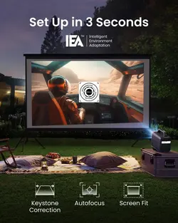 ویدئو پروژکتور انکر مدل Mars 3 | Portable Outdoor