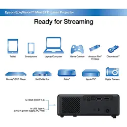 ویدئو پروژکتور اپسون Epson EpiqVision Mini EF11