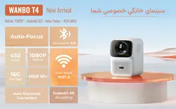 ویدئو پروژکتور ونبو شیائومی مدل WANBO T4