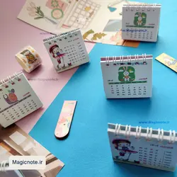 تقویم رومیزی 1402 طرح فانتزی