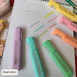 ماژیک هایلایتر پاستلی برند fomax