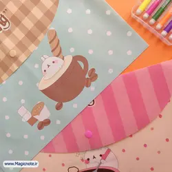 پوشه ی دکمه دار طرح مولانگ