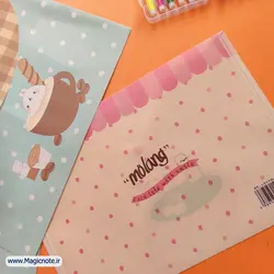 پوشه ی دکمه دار طرح مولانگ