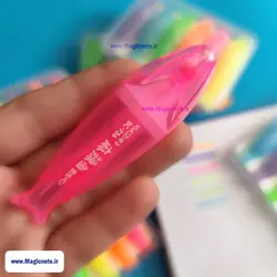 ماژیک هایلایتر فانتزی طرح ماهی (6رنگ)