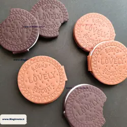 دفترچه بیسکویتی معطر سیلیکونی