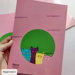 دفتر خط دار فانتزی 40 برگ