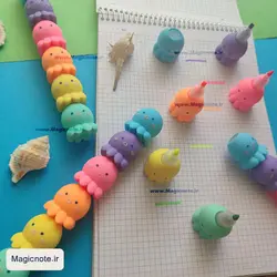 هایلایتر هشت پا سایز بزرگ (4رنگ)