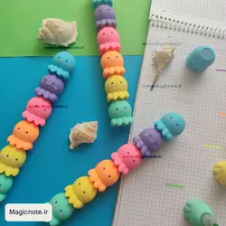 هایلایتر هشت پا سایز بزرگ (4رنگ)