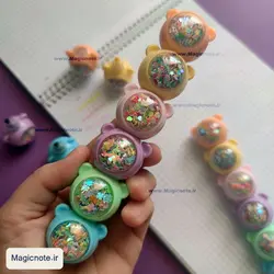 هایلایتر فانتزی طرح خرس اکلیلی (5رنگ)