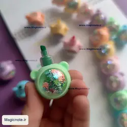 هایلایتر فانتزی طرح خرس اکلیلی (5رنگ)