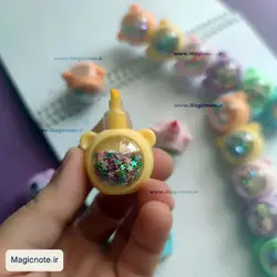 هایلایتر فانتزی طرح خرس اکلیلی (5رنگ)