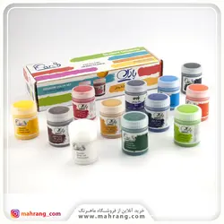 گواش 12 رنگ پارس