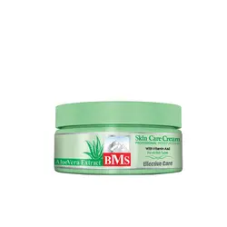 کرم مرطوب کننده آلوئه ورا حجم 100 میل برند BMS