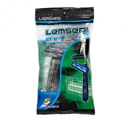 مشاوره و خريد خودتراش 2 لبه صابوندار لمسر 5 عددی مدل GT-H از فروشگاه اینترنتی مهسا مارکت