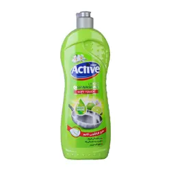 اکتیومایع ظرفشویی حاوی گلیسیرین 750 گرمی سبز