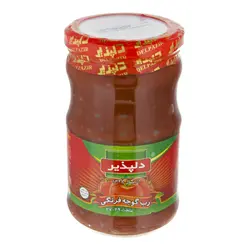 دلپذیر رب گوجه فرنگی شیشه680گرمی  12 ع