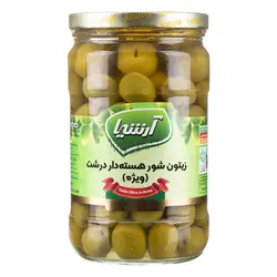 آرشیا زیتون شور باهسته ویژه 660 گرمی