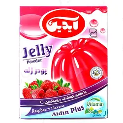 آیدین پودر ژله با طعم تمشك جعبه مقوايي 100 g