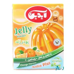 آیدین پودر ژله باطعم پرتقال جعبه مقوايي 100 g