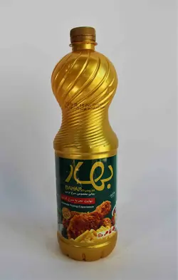 بهار روغن  مایع سرخ کردنی 810 گرمی کم جذب