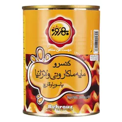 بهروز كنسرو مايه ماكاروني و لازانيا 390 گرمي