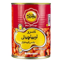 بهروز كنسرو لوبيا چيتي390 گرمي