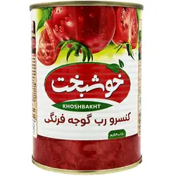 خوشبخت رب گوجه فرنگی قوطی 400گرم