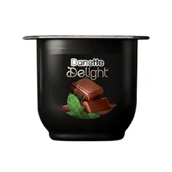 دنت دسر دولایه پودینگ شکلات با سس نعناع