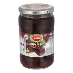 سحر کمپوت گیلاس شیشه 660 گرمی